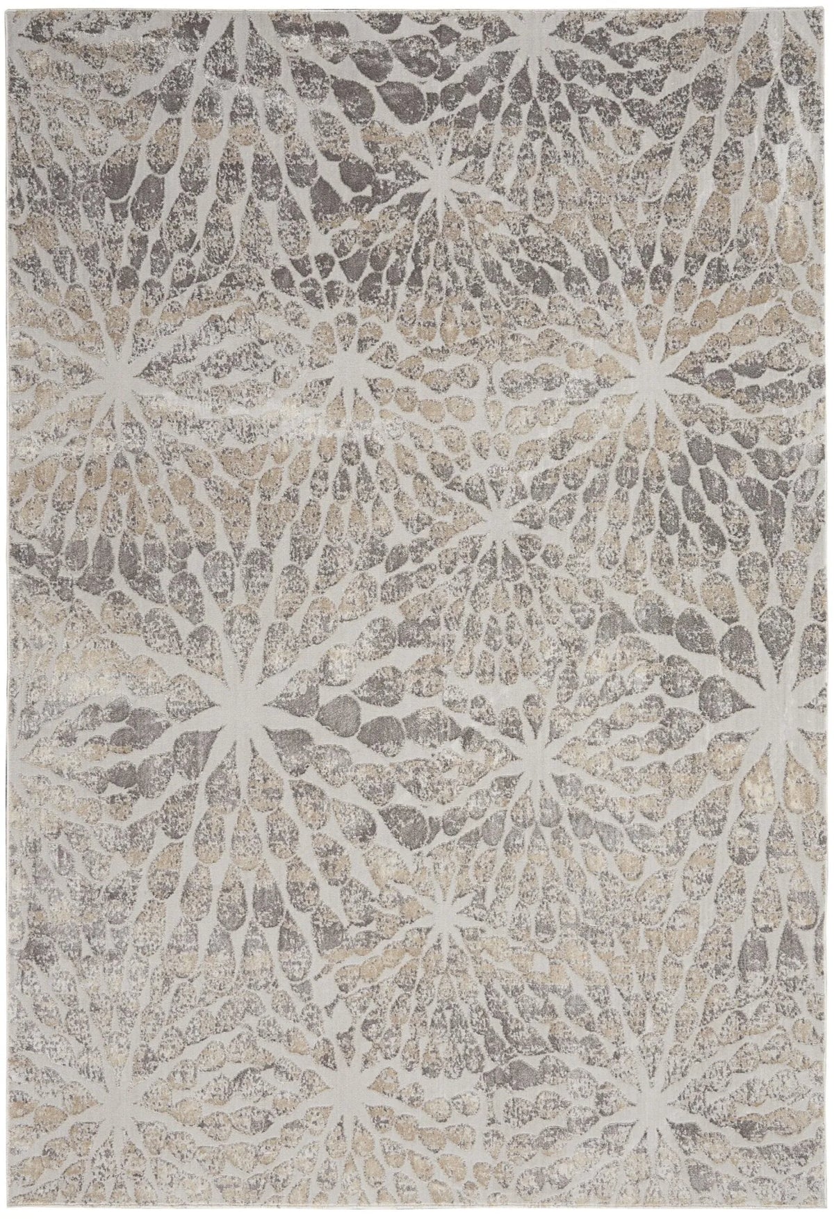 Silky Textures SLY07 Ivory/Beige Rug - Rug & Home