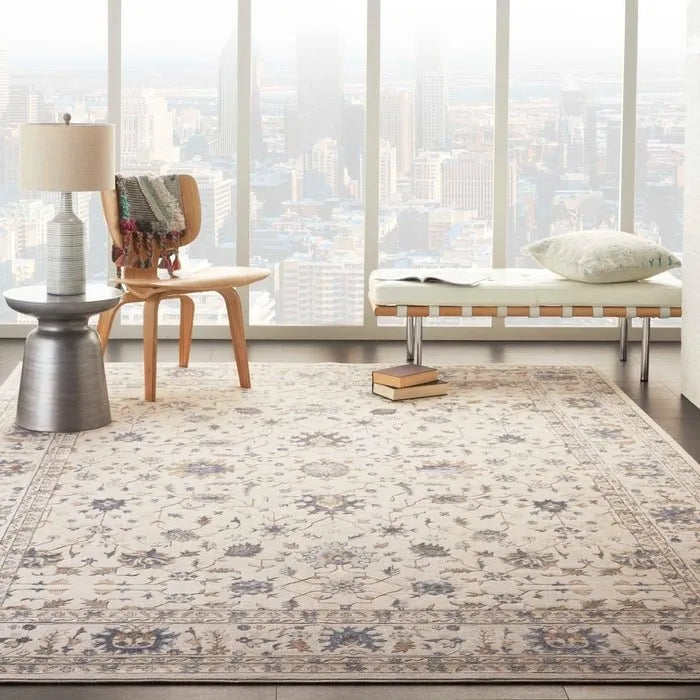 Silky Textures SLY09 Ivory Rug - Rug & Home