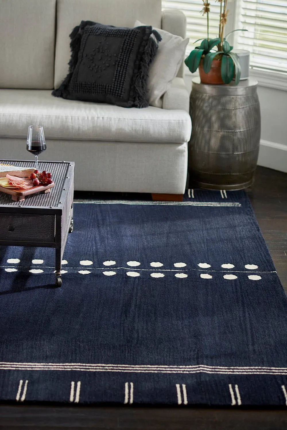 Simba SIM-5 Navy Rug - Rug & Home