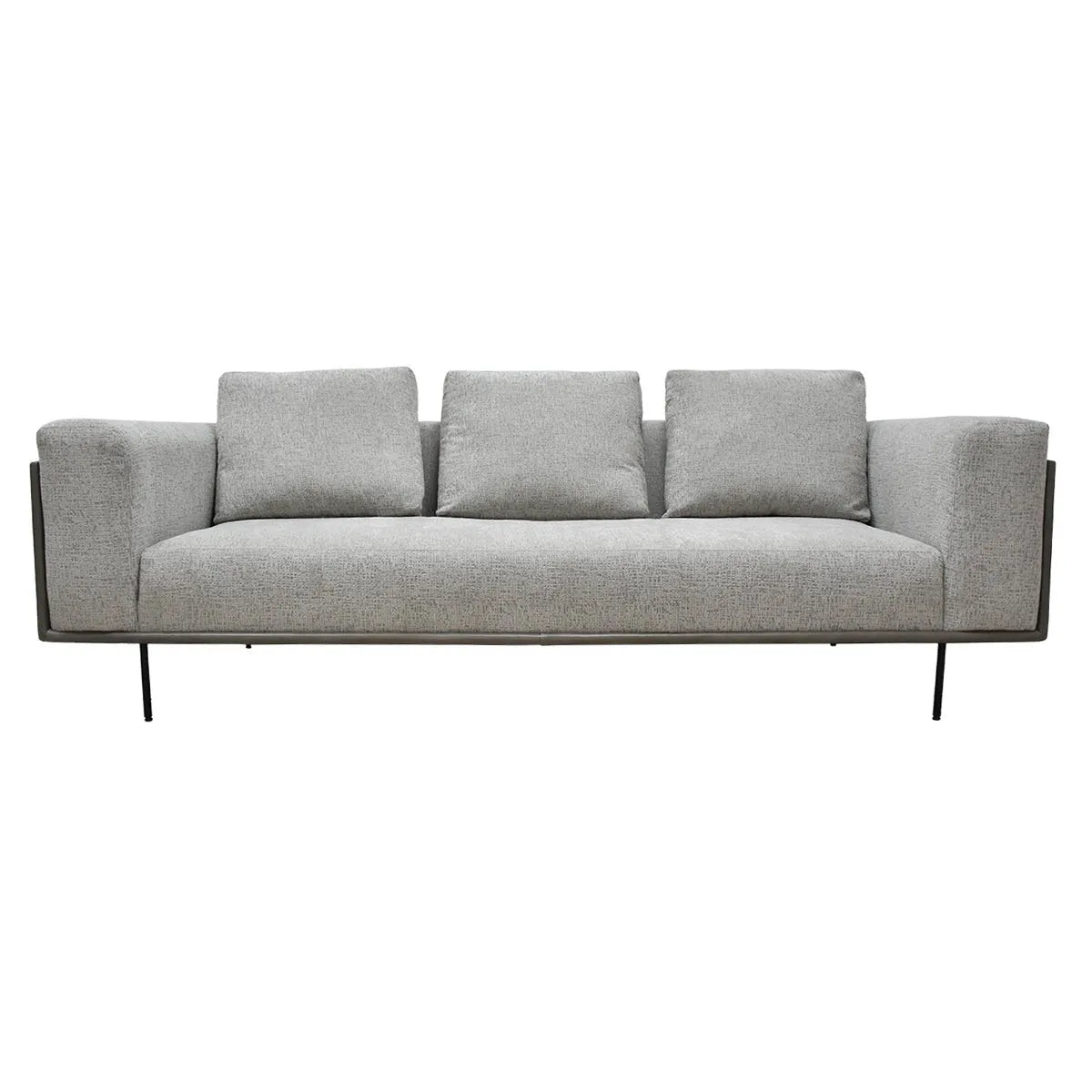 Sinclair 98" Sofa Gray MX - Rug & Home