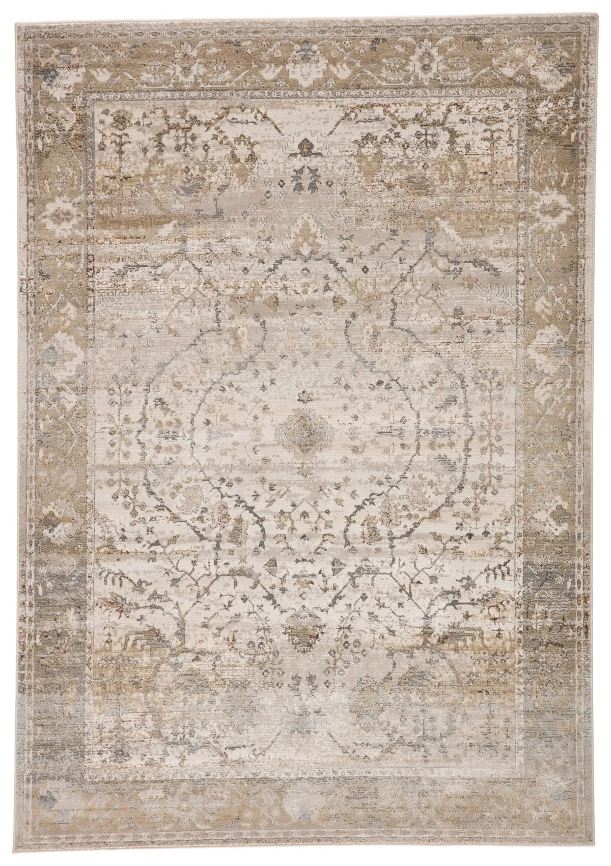 Sinclaire Snl02 Tajsa Gray/Gold Rug - Rug & Home