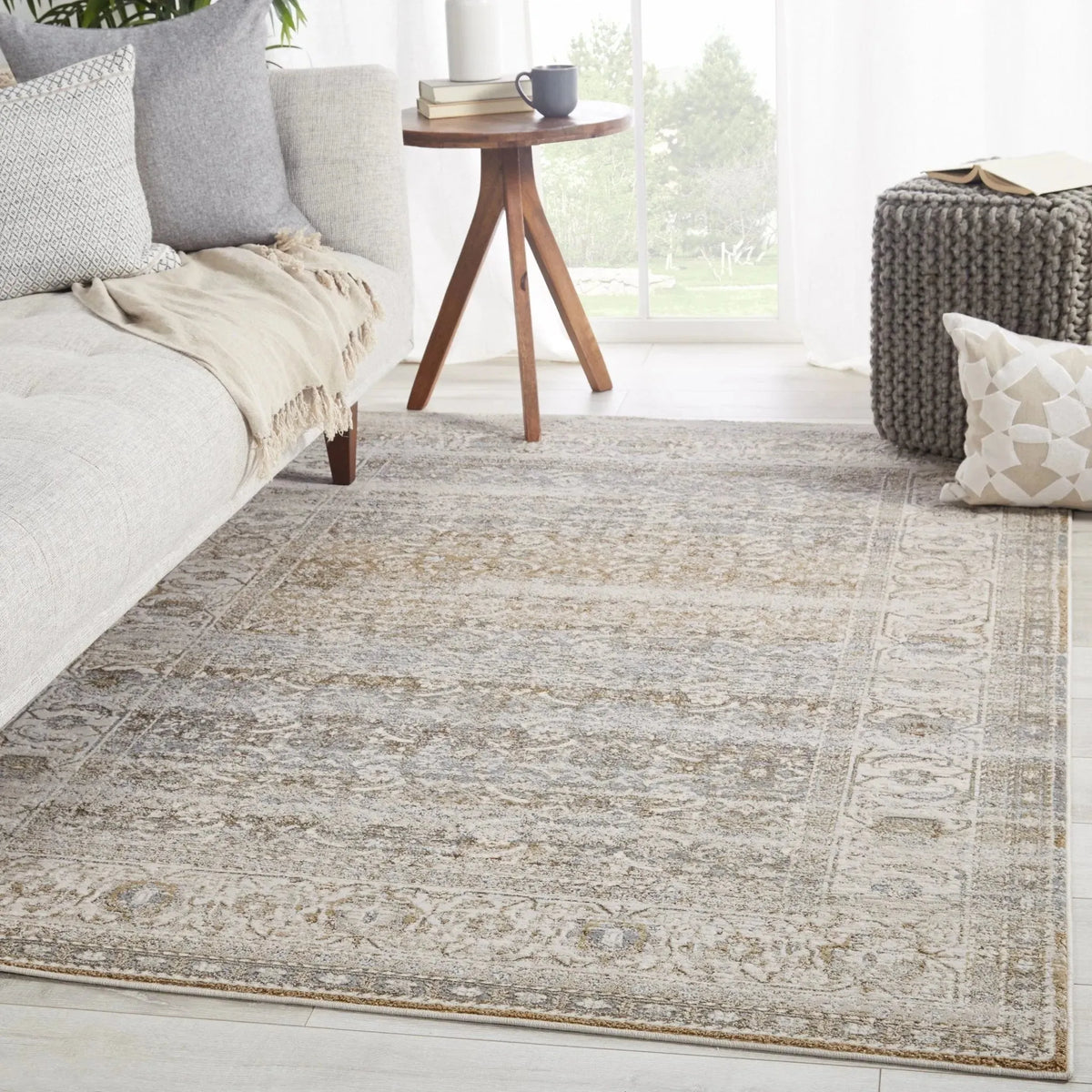 Sinclaire Snl03 Ilias Gray/Tan Rug