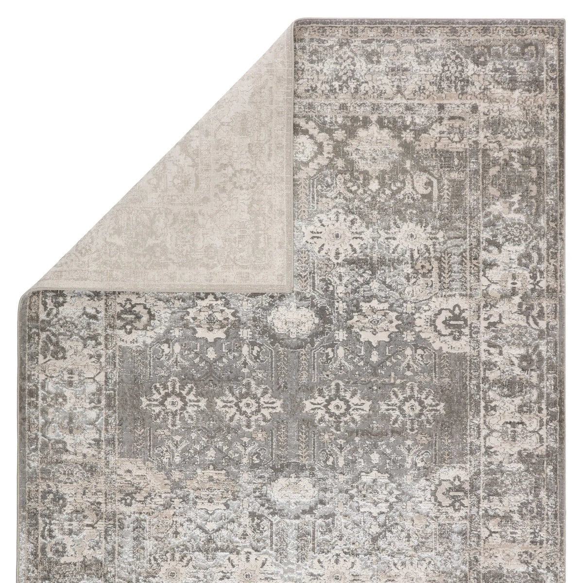 Sinclaire Snl07 Valente Gray/White Rug - Rug & Home