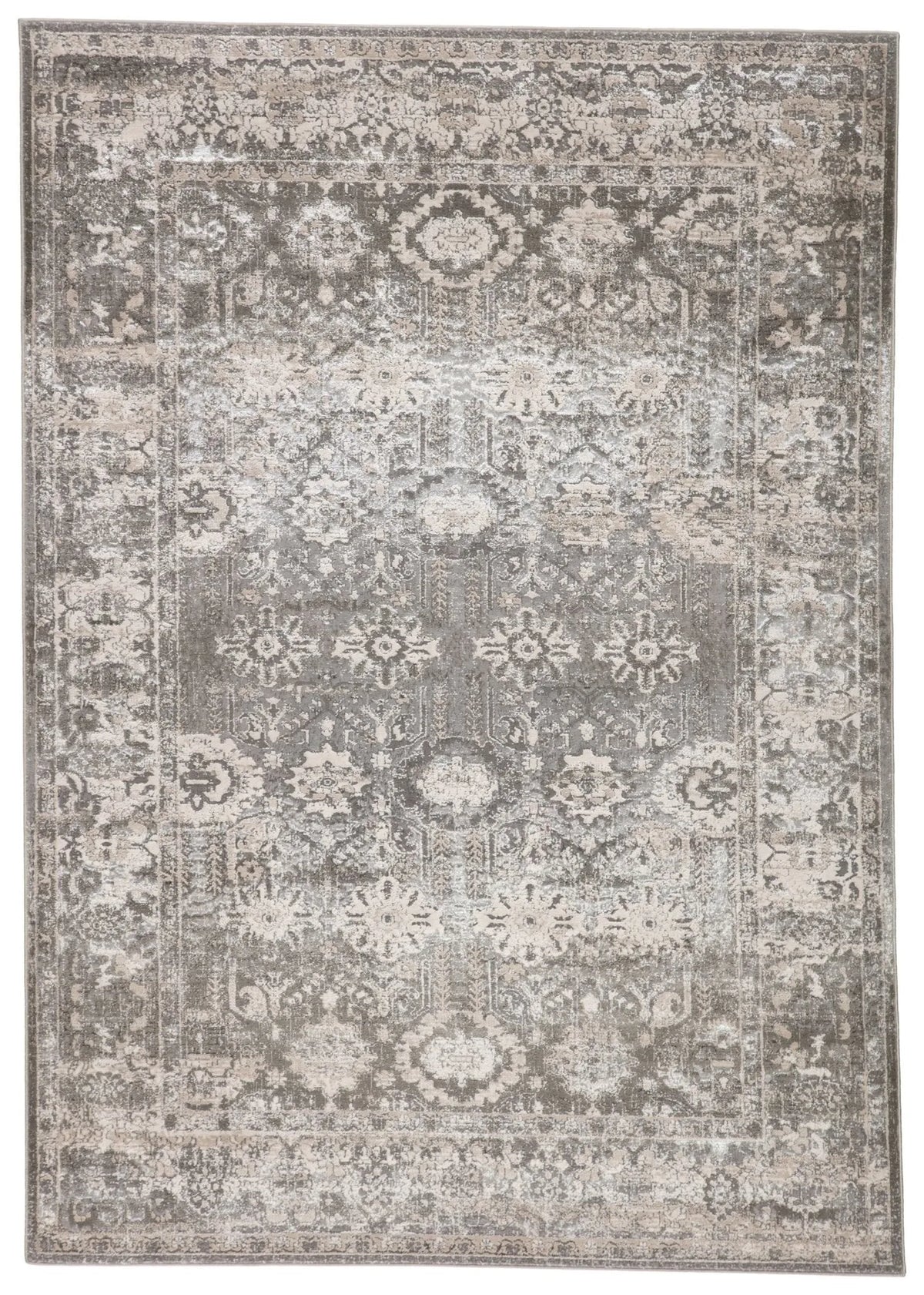 Sinclaire Snl07 Valente Gray/White Rug - Rug & Home