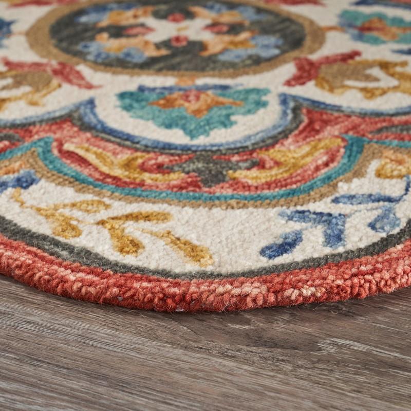Sinuous Lr54108 Red/Multi Rug - Rug & Home