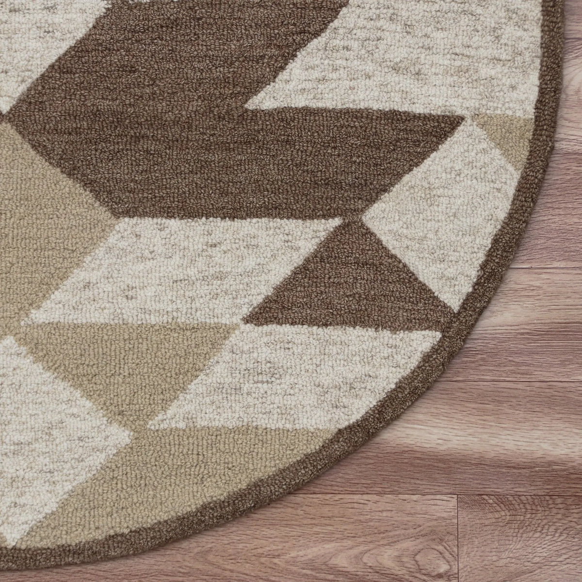 Sinuous Lr54117 Brown/Tan/Cream Rug - Rug & Home