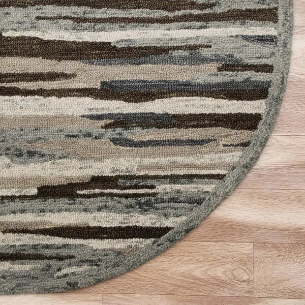 Sinuous Lr54121 Gray/Brown/Tan Rug - Rug & Home