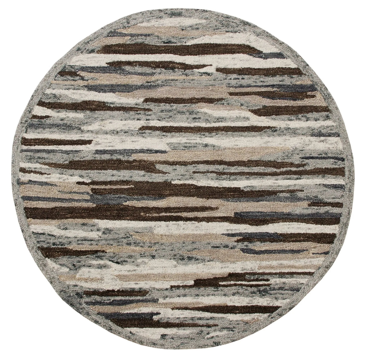 Sinuous Lr54121 Gray/Brown/Tan Rug - Rug & Home