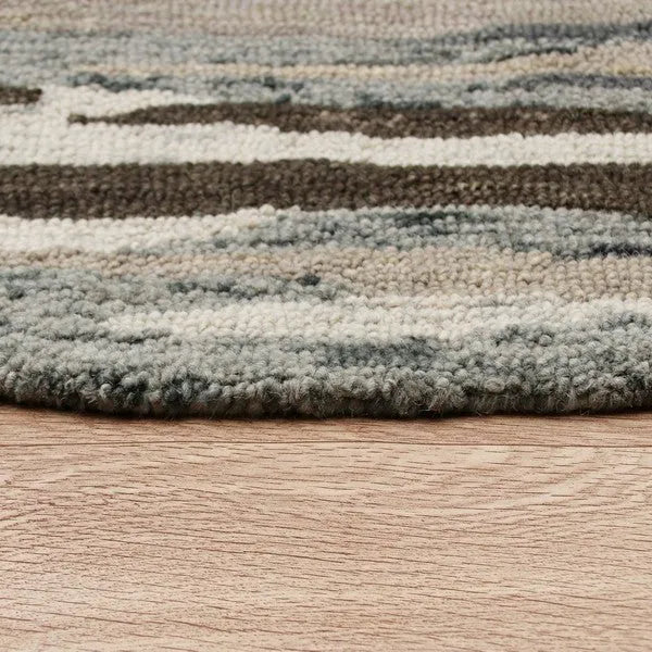 Sinuous Lr54121 Gray/Brown/Tan Rug - Rug & Home