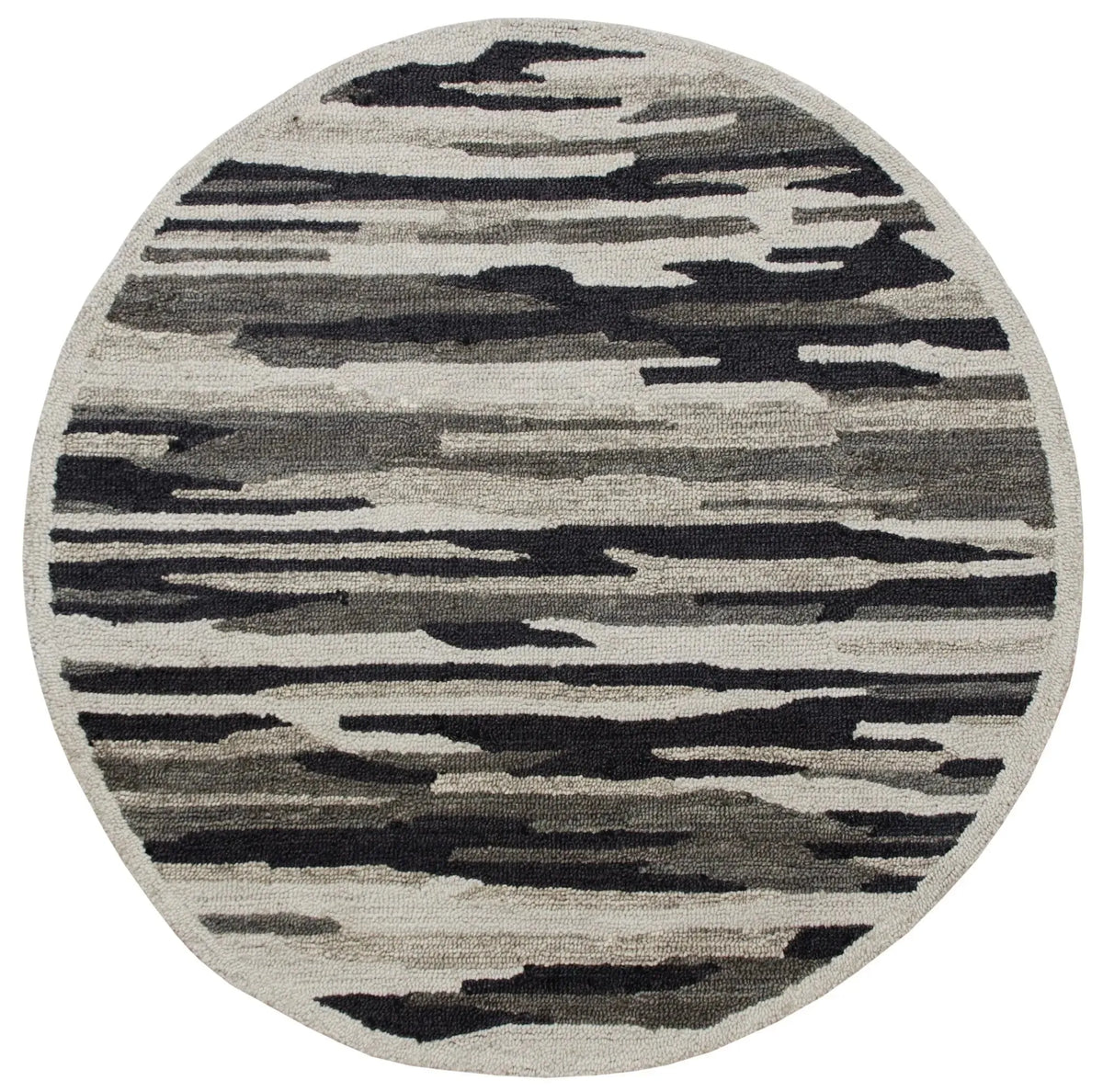 Sinuous Lr54122 Black/Gray Rug