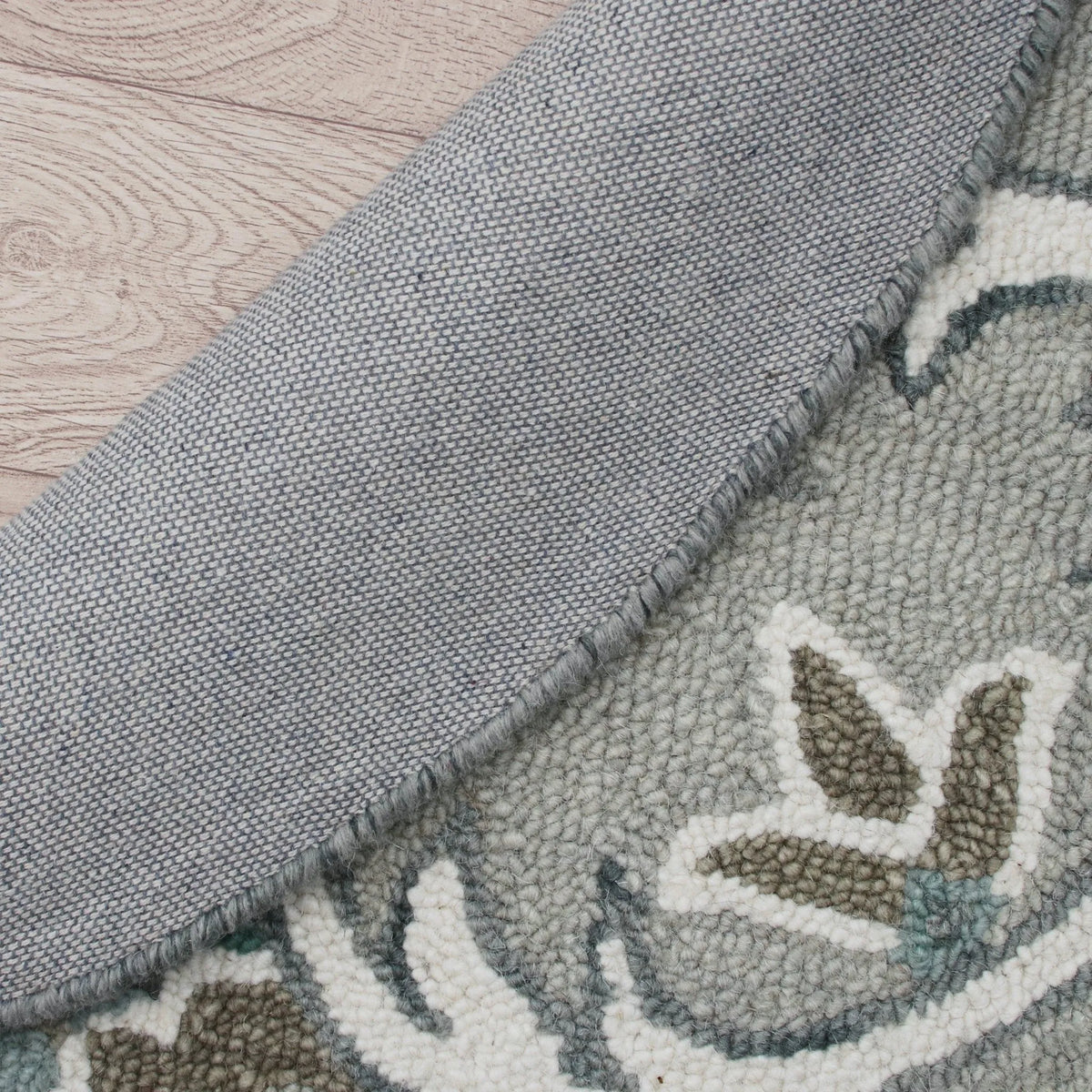 Sinuous Lr54152 Taupe/Blue Rug - Rug & Home