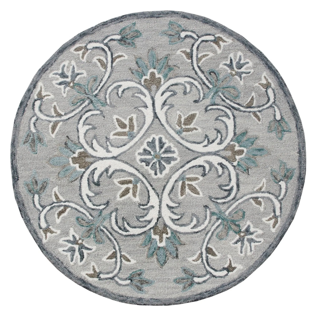 Sinuous Lr54152 Taupe/Blue Rug - Rug & Home