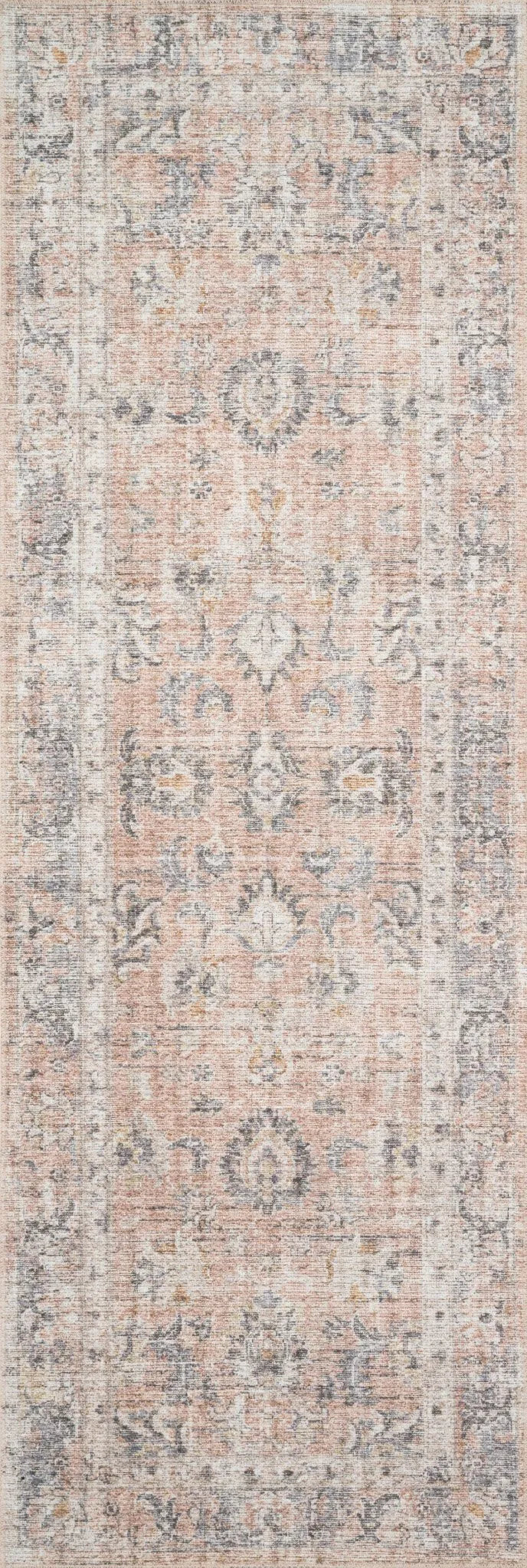 Skye SKY-01 Blush/Grey Rug - Rug & Home