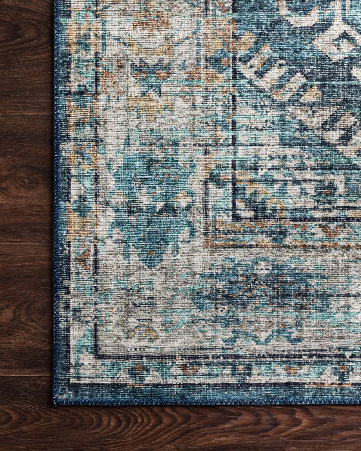 Skye SKY-03 Denim/Natural Rug - Rug & Home