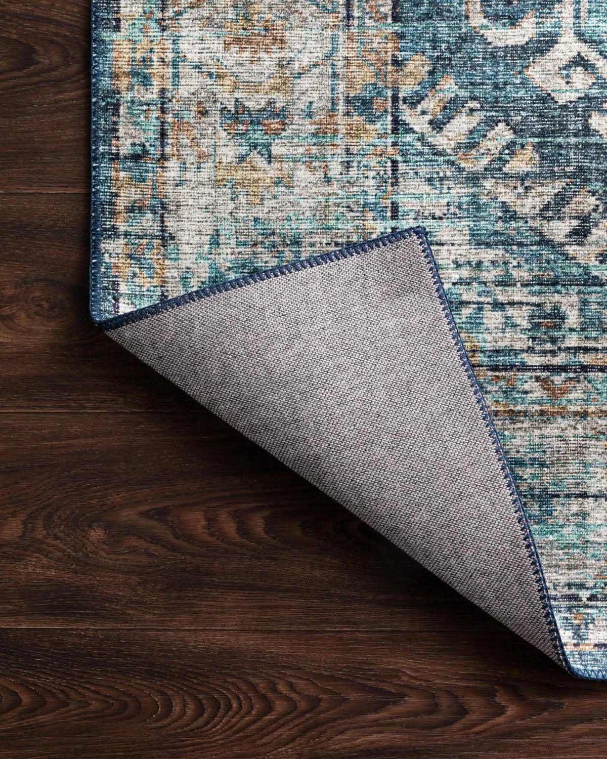 Skye SKY-03 Denim/Natural Rug - Rug & Home