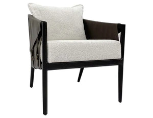 Skylar Accent Chair Ivory MX - Rug & Home