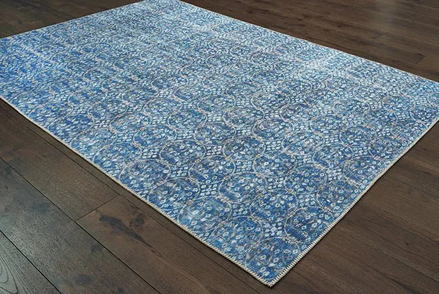 Sofia 85815 Blue Brown Rug - Rug & Home