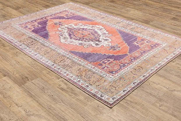 Sofia 85822 Purple/Orange Rug - Rug & Home