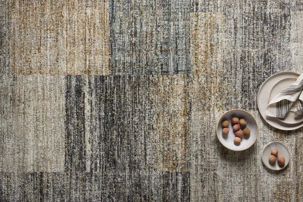 Soho SOH-08 Grey/Gold Rug - Rug & Home