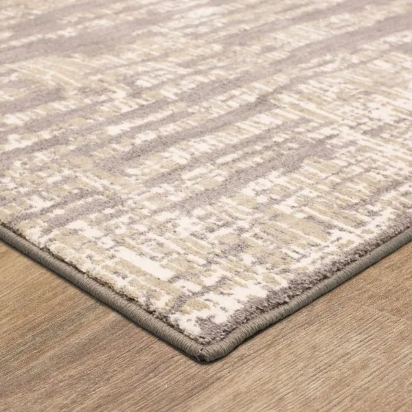 Soiree Matrix Grey 91967 90116 Rug - Rug & Home