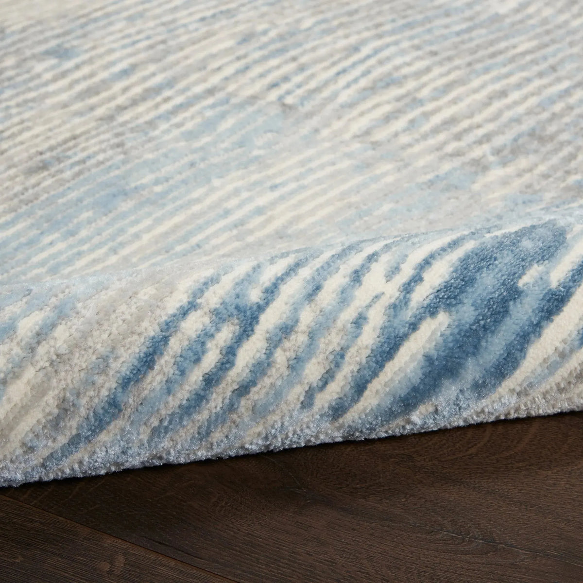 Solace SLA01 Ivory/Grey/Blue Rug