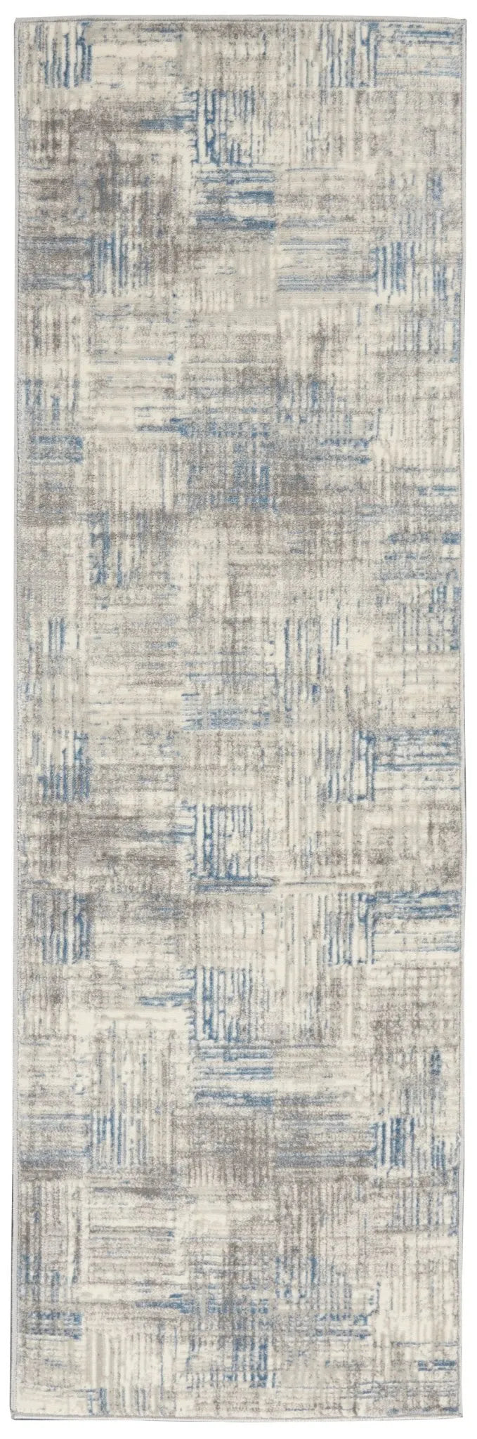 Solace SLA03 Ivory/Grey/Blue Rug - Rug & Home