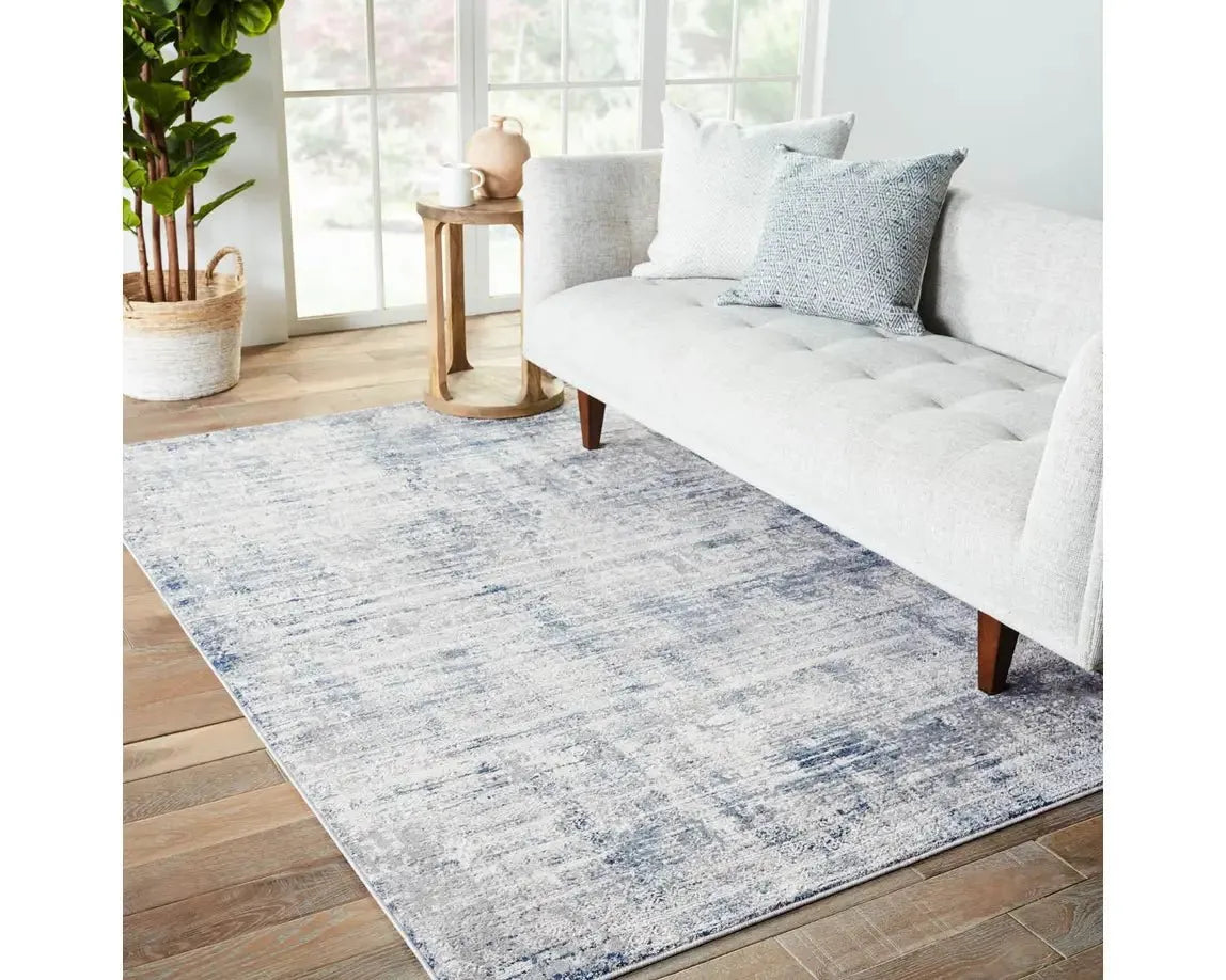 Solace SOC03 Grey/Lt. Blue Rug - Rug & Home