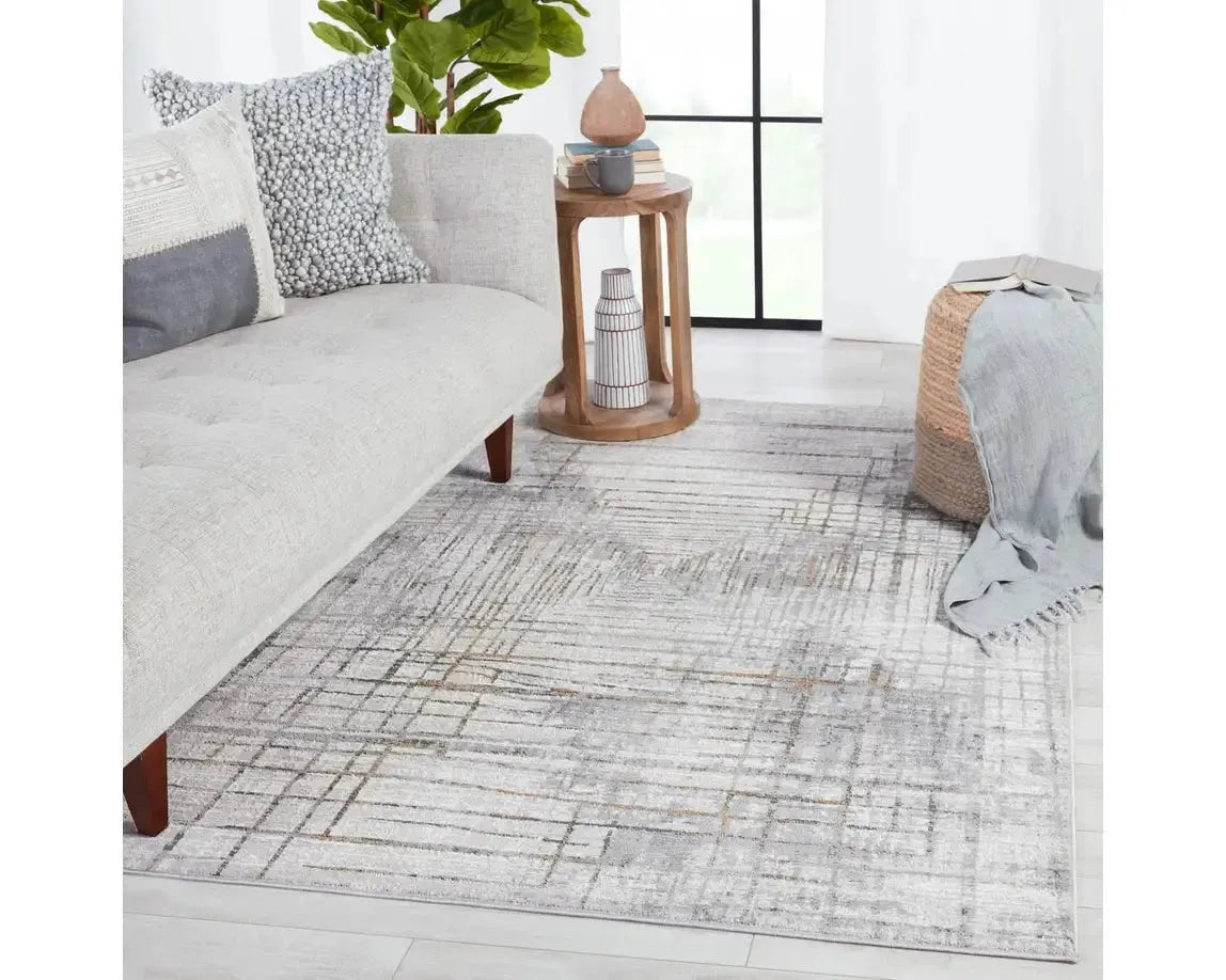 Solace SOC05 Grey/Ivory Rug