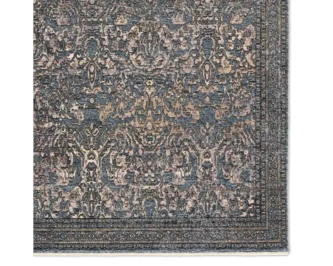 Solene SLE02 Grey/Navy Rug