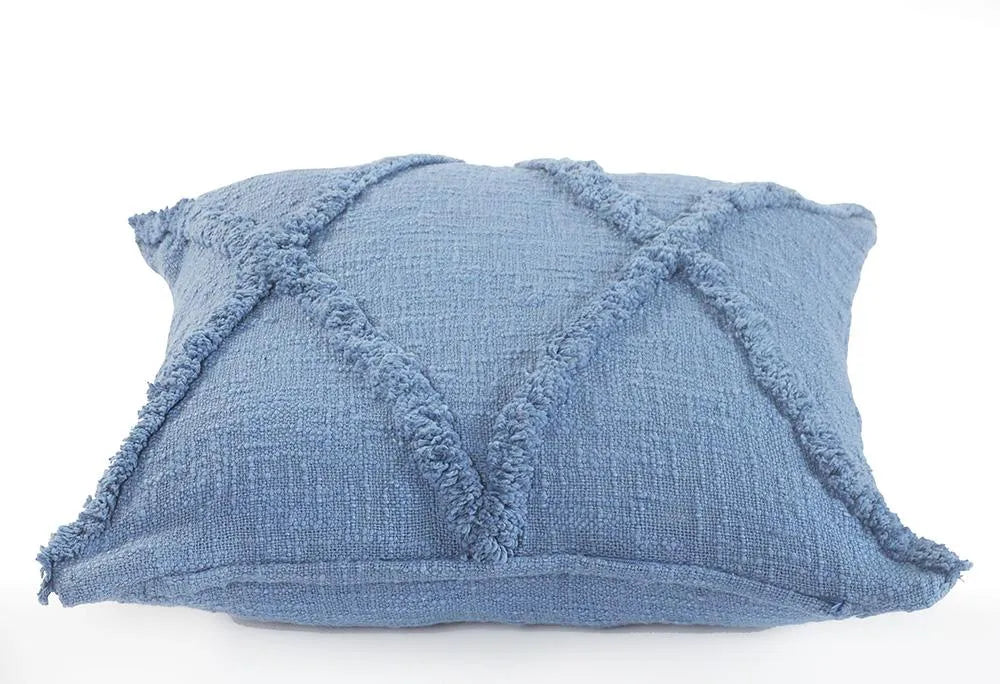 Denim blue hotsell throw pillows