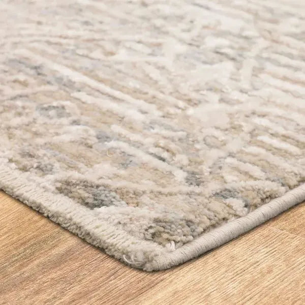 Solitude R1039 9943 Mandawa Cream Dark Grey Rug