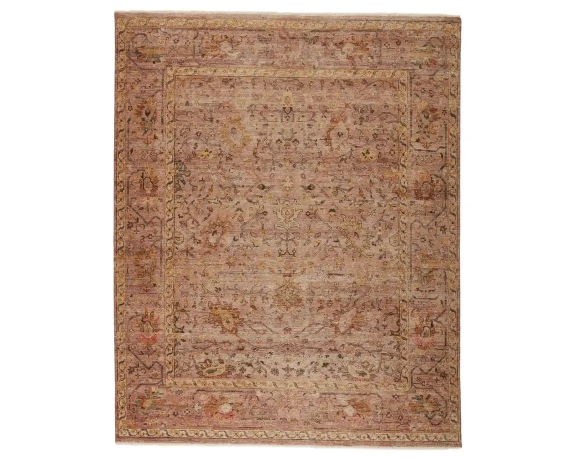 Someplace In Time SPT02 Terracotta/Amber Rug - Rug & Home