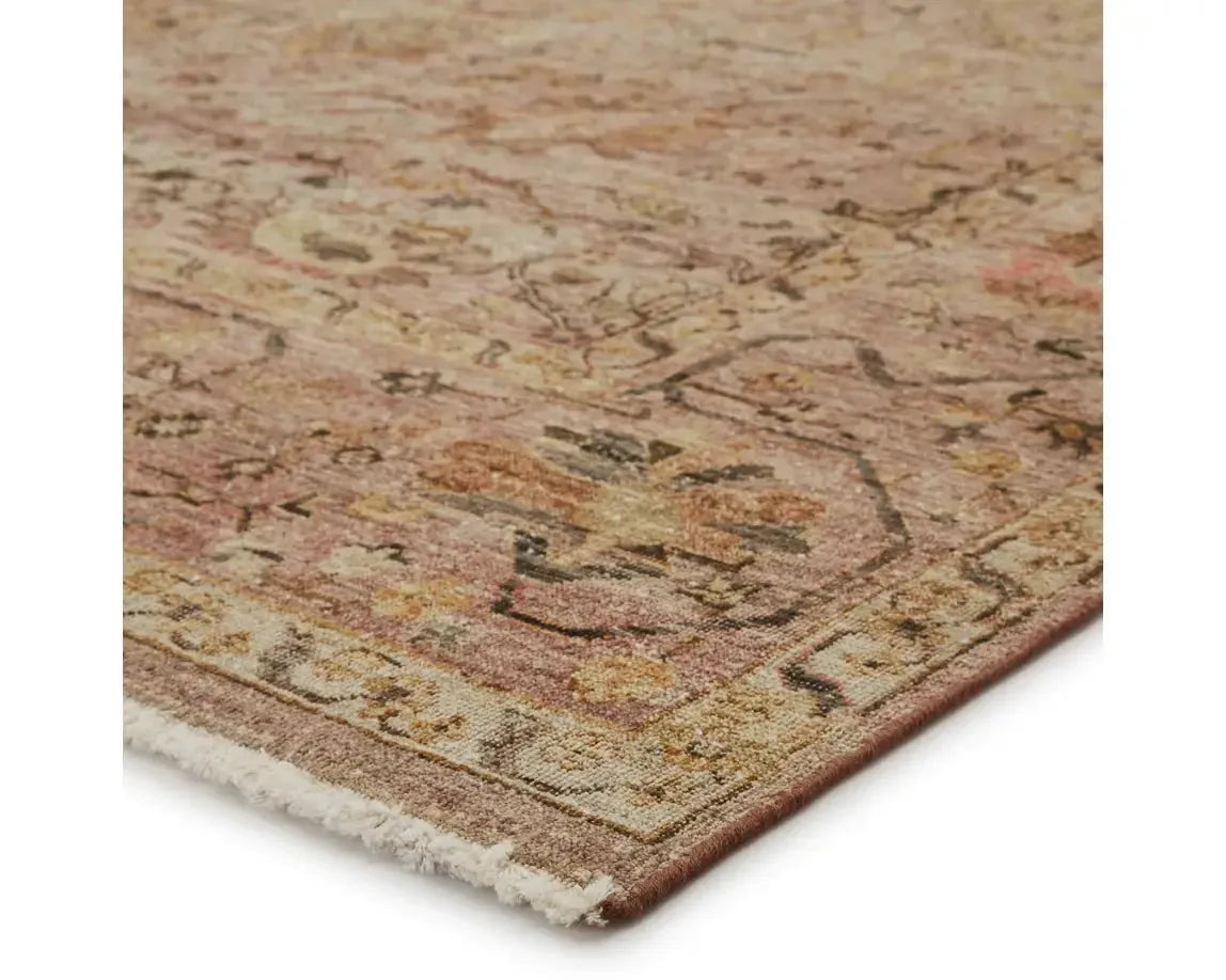 Someplace In Time SPT02 Terracotta/Amber Rug - Rug & Home