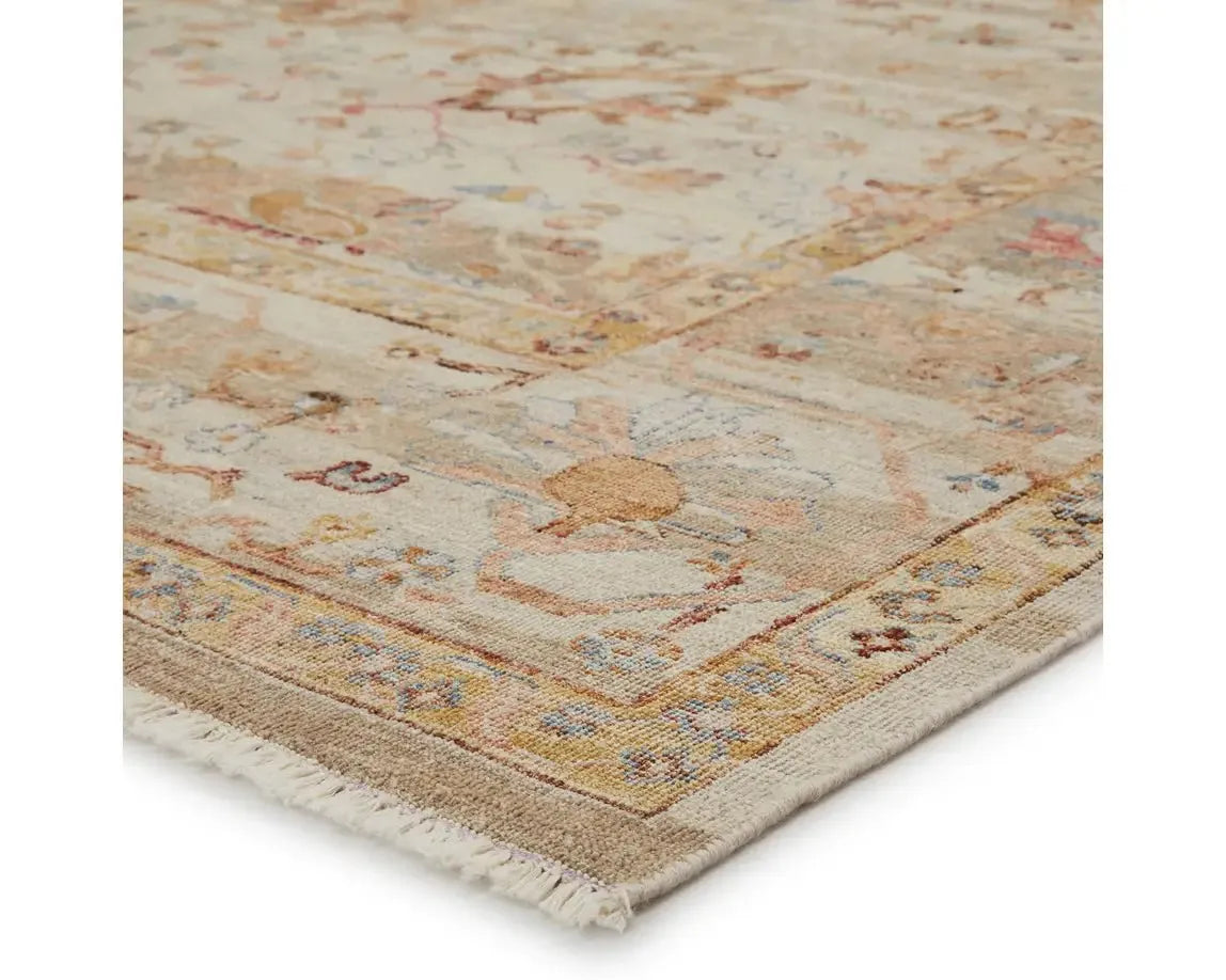 Someplace In Time SPT03 Ivory/Rosy Pink Rug - Rug & Home