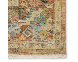 Someplace In Time SPT04 Terracotta/Ivory Rug - Rug & Home