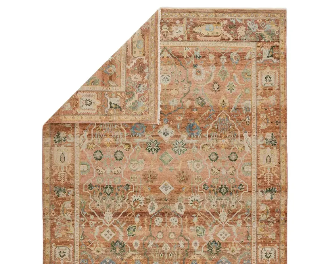Someplace In Time SPT04 Terracotta/Ivory Rug