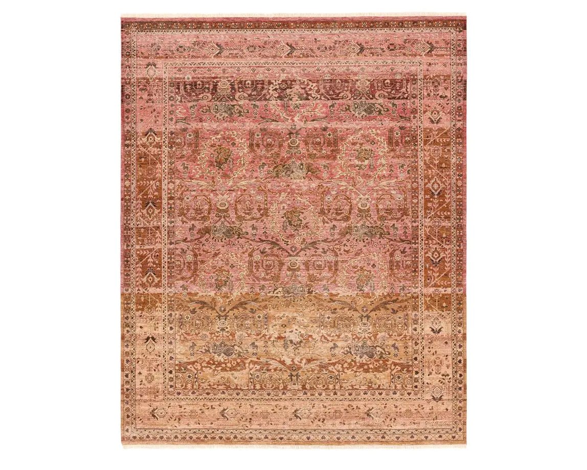Someplace In Time SPT08 Terracotta/Brick Red Rug - Rug & Home