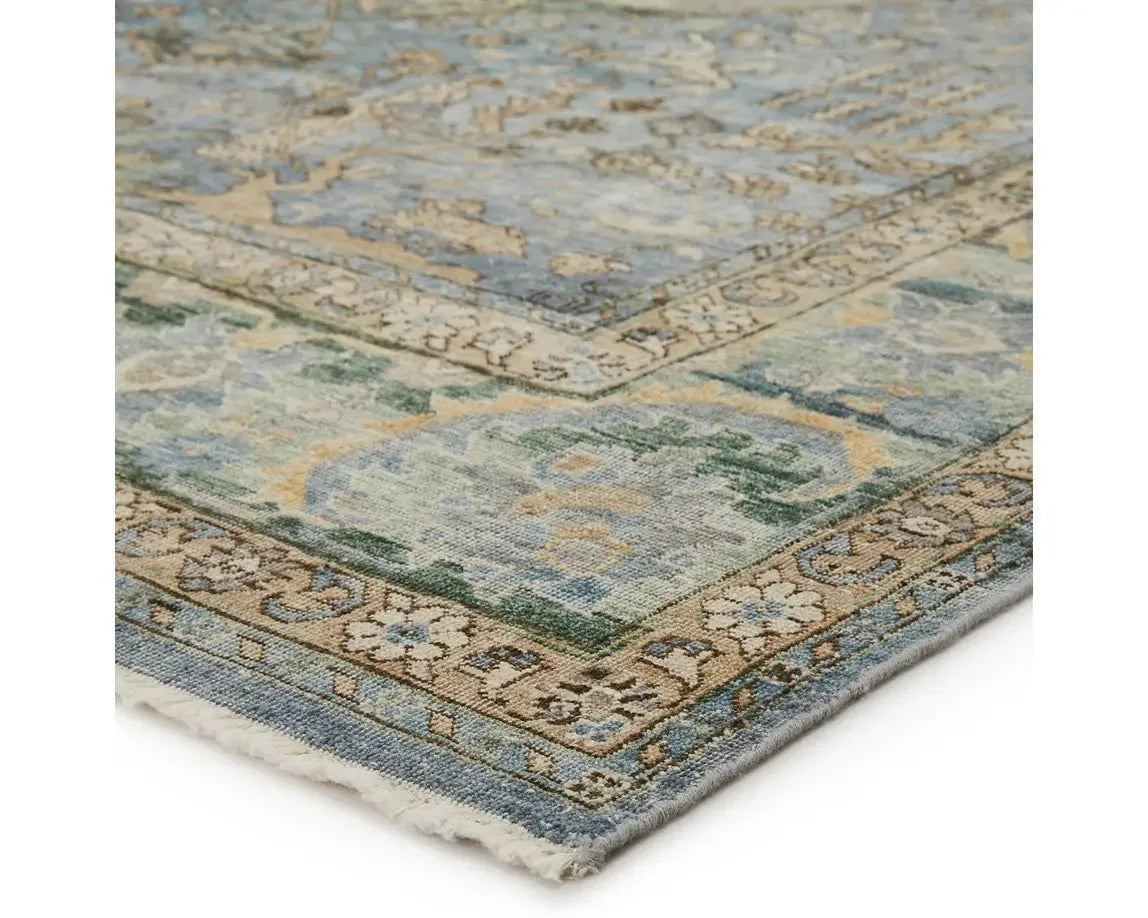 Someplace In Time SPT13 Blue/Green Rug - Rug & Home