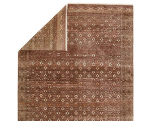 Someplace In Time SPT16 Deep Brown/Cream Rug - Rug & Home