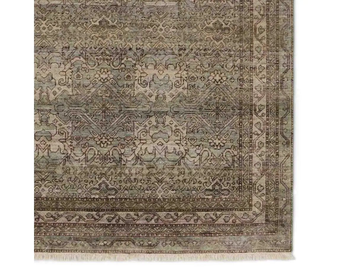 Someplace In Time SPT18 Brown/Green Rug - Rug & Home