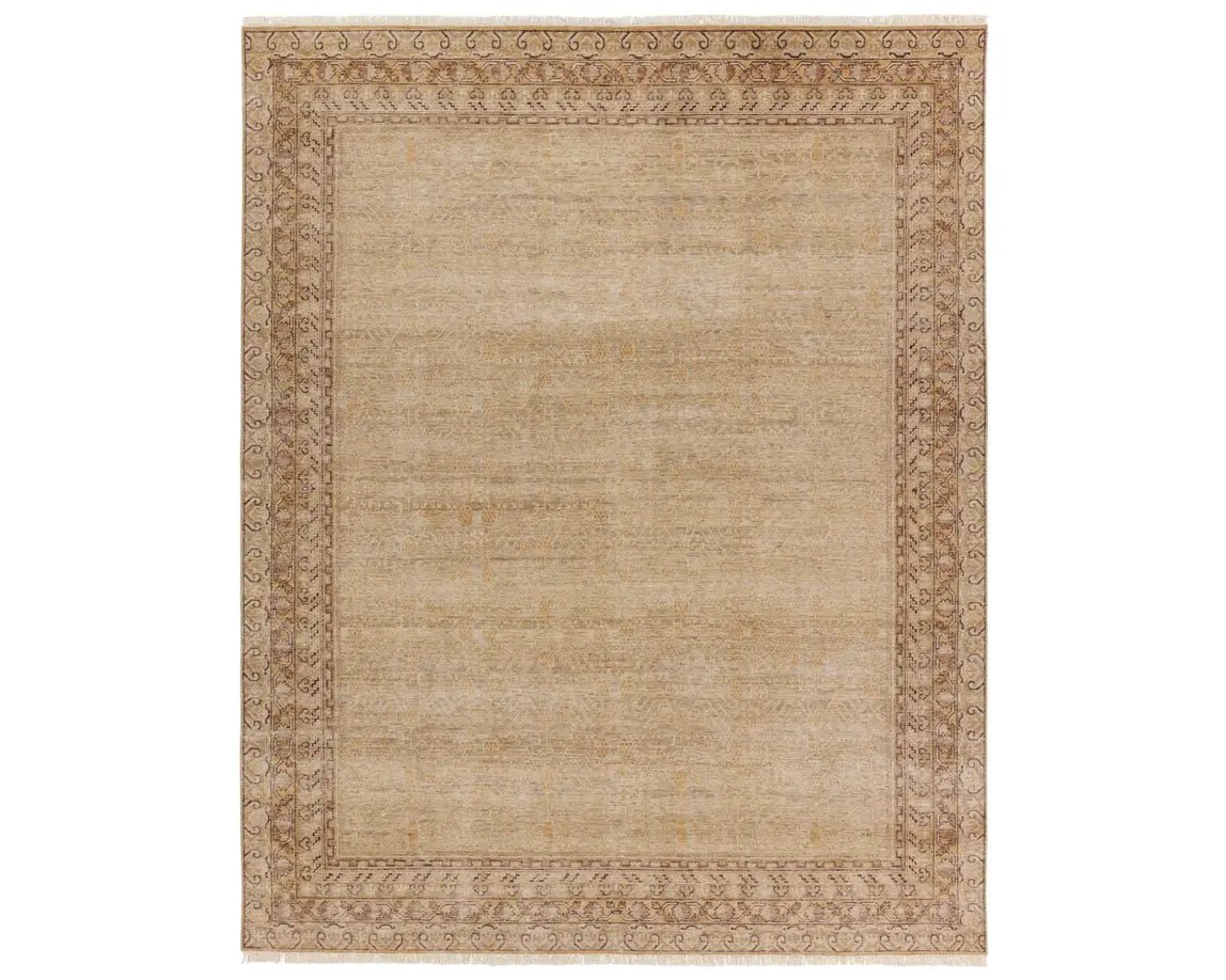 Someplace In Time SPT19 Gold/Brown Rug - Rug & Home