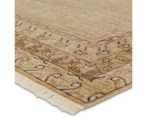 Someplace In Time SPT19 Gold/Brown Rug - Rug & Home