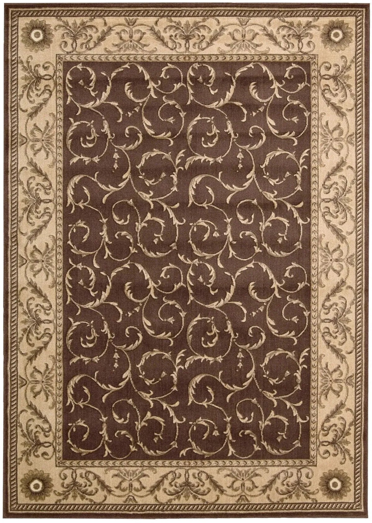Somerset ST02 Brown Rug