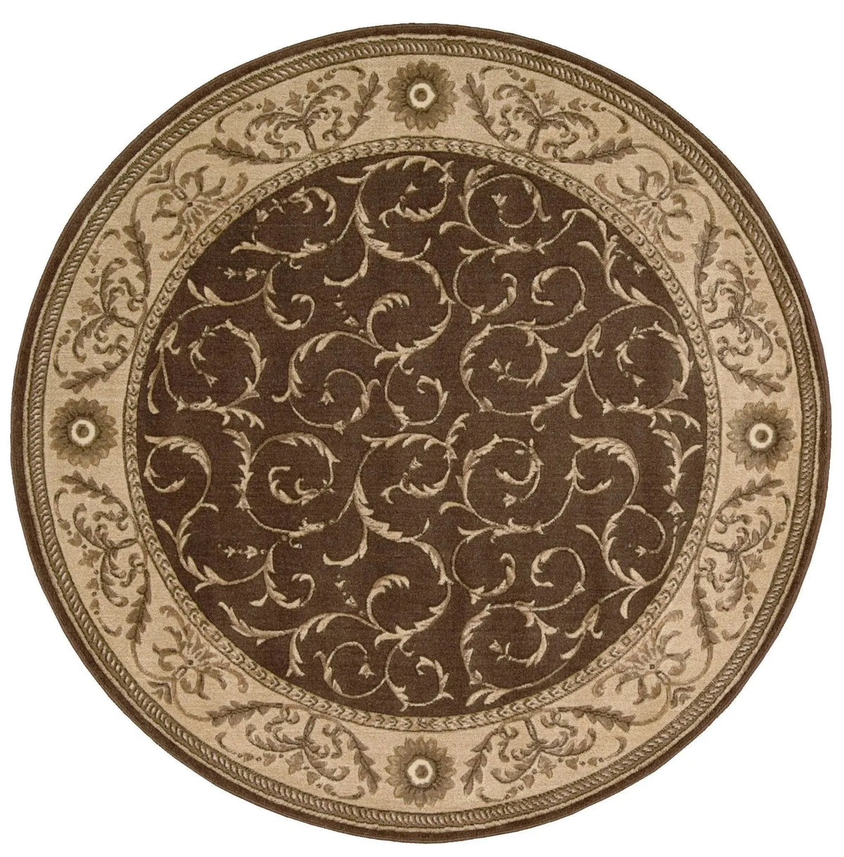 Somerset ST02 Brown Rug