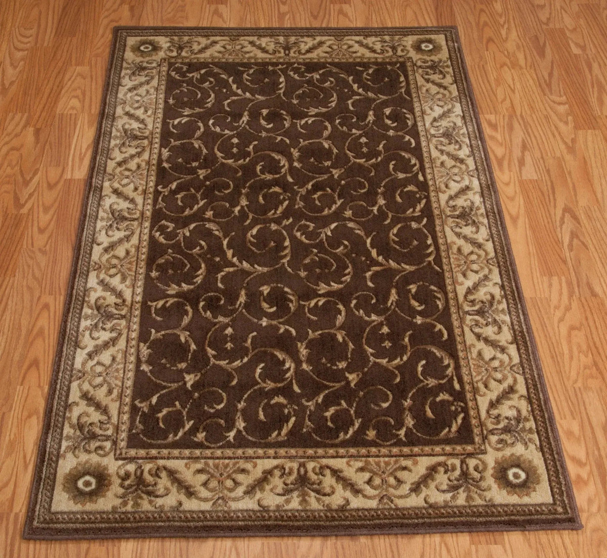 Somerset ST02 Brown Rug