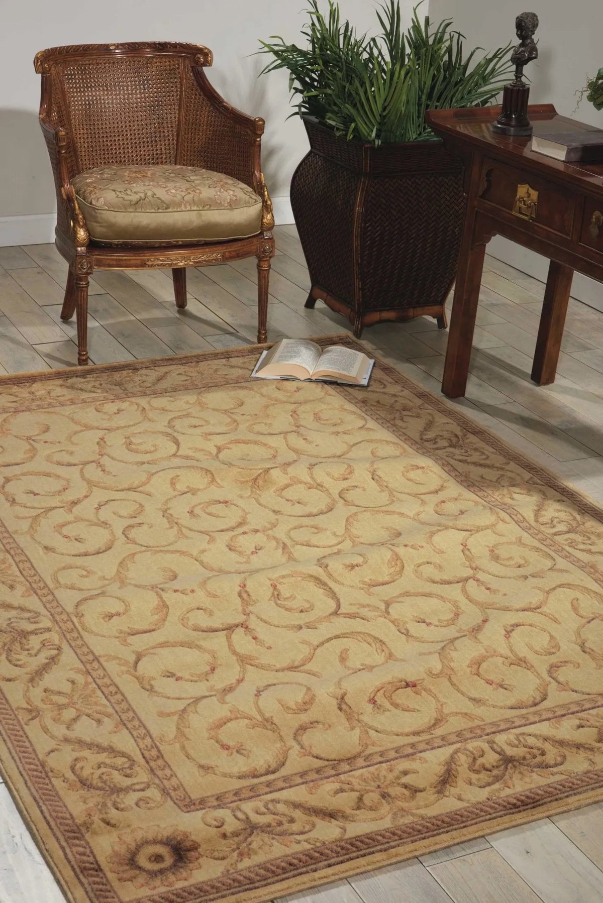 Somerset ST02 Ivory Rug - Rug & Home