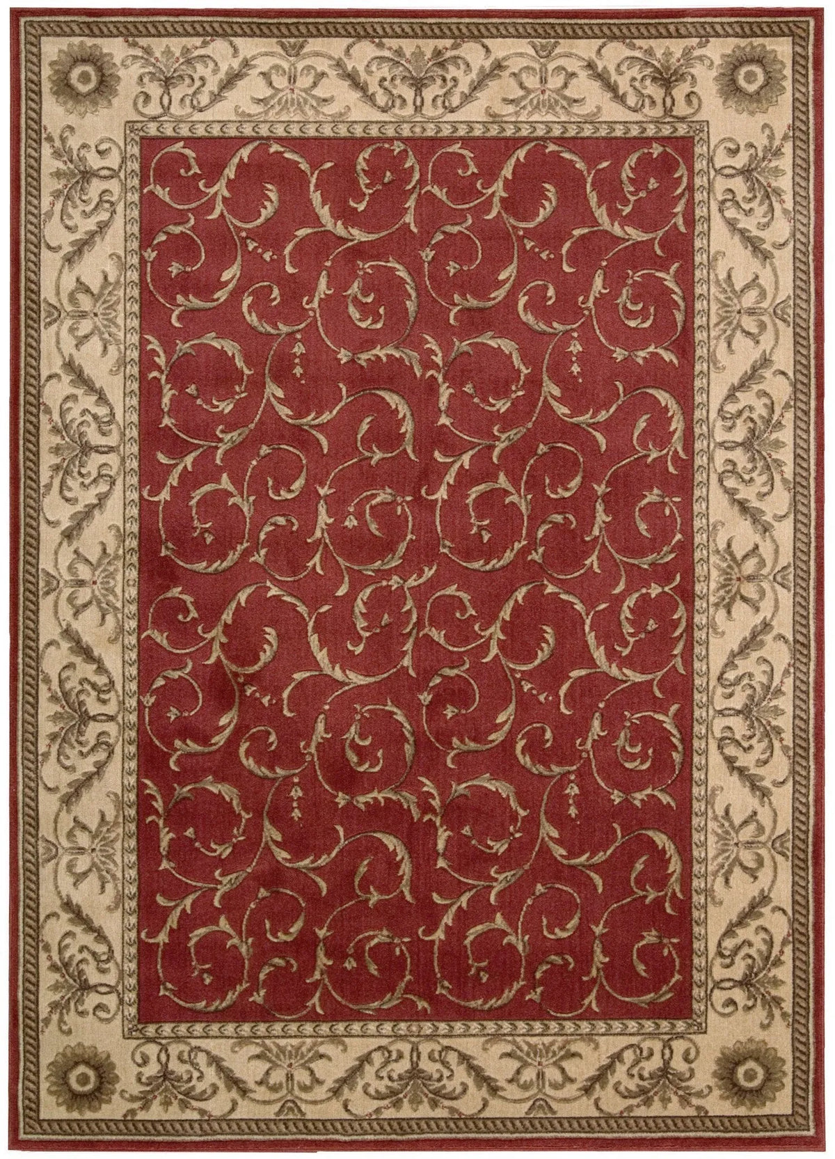 Somerset ST02 Red Rug - Rug & Home