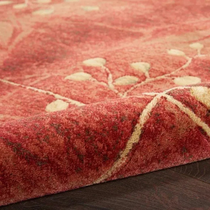 Somerset ST74 Flame Rug - Rug & Home
