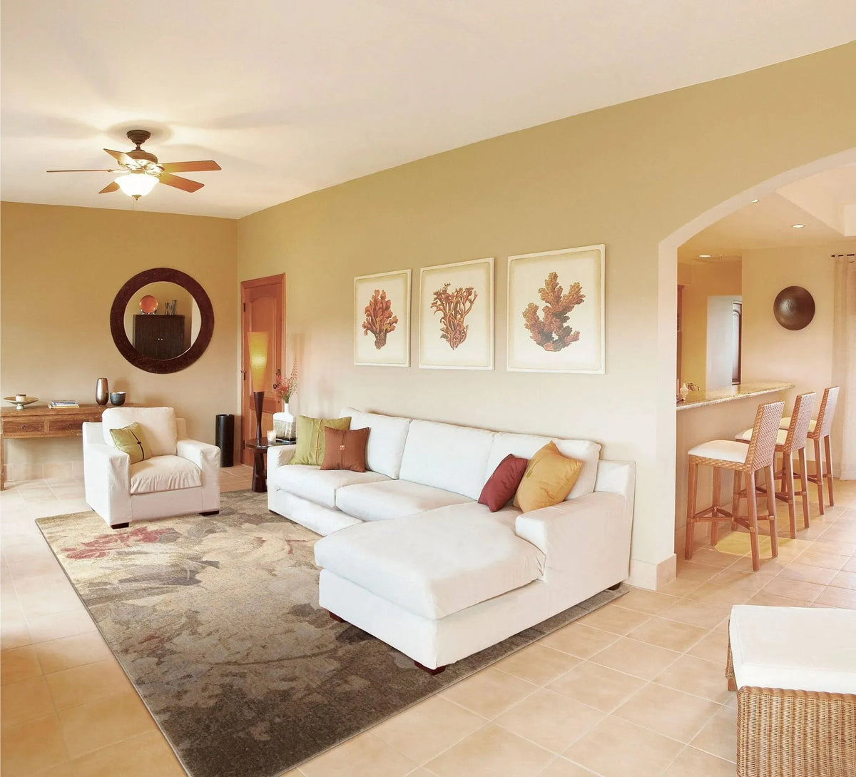 Somerset ST83 Multi Color Rug