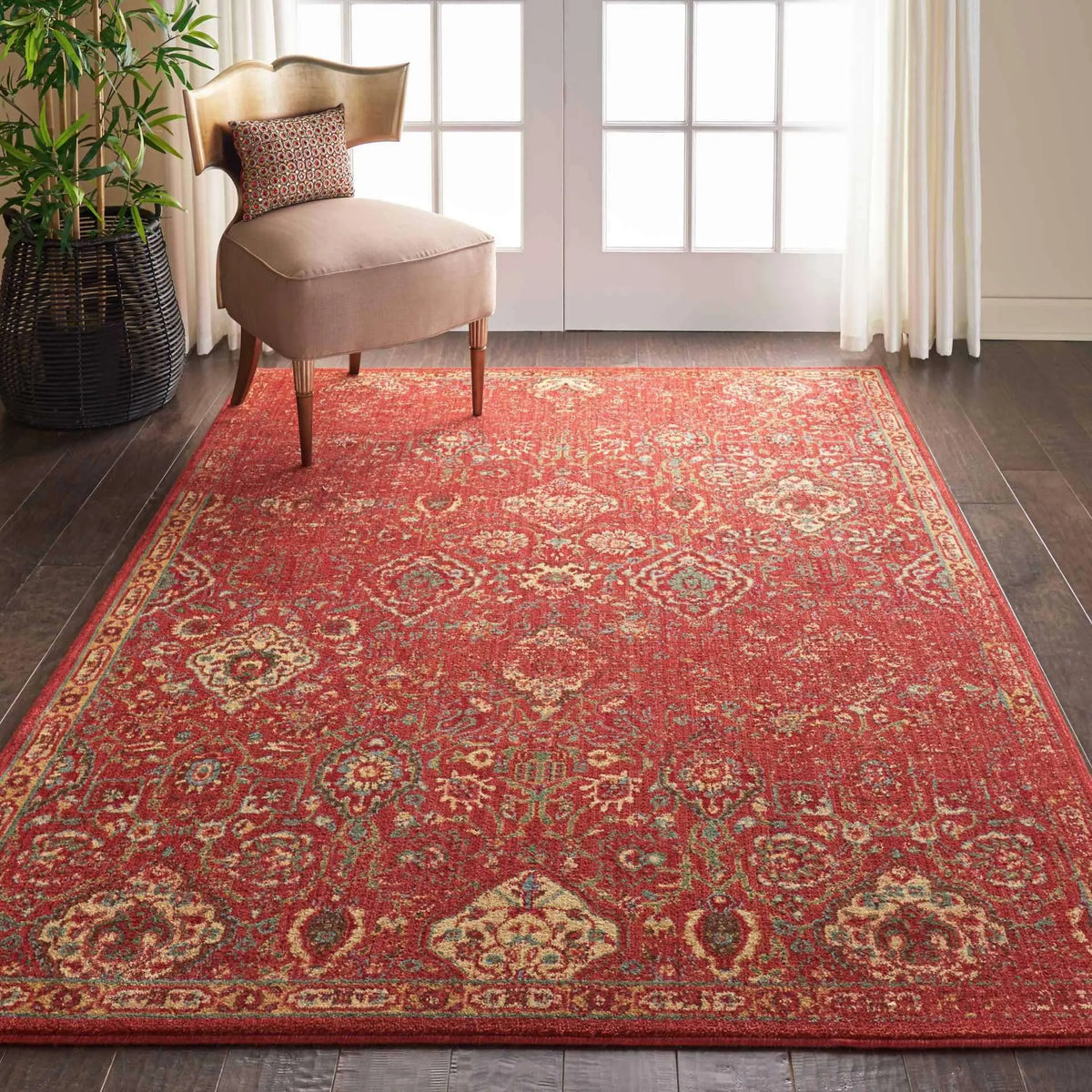 Somerset ST90 Brick Rug - Rug & Home